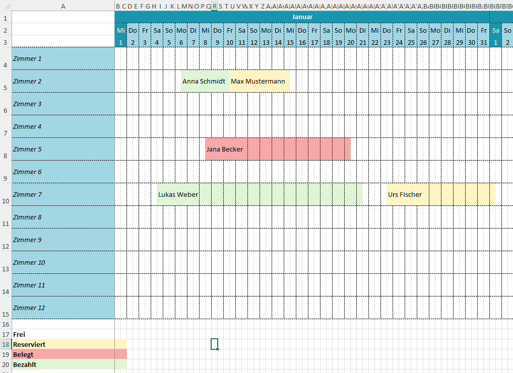 Example: Horizontal Layout